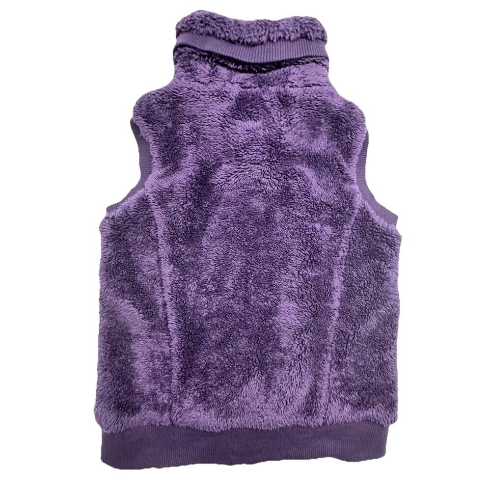 The Broadmoor Sherpa Womens Vest Size Large Purple High Collar MRSP $90 - Picture 8 of 8